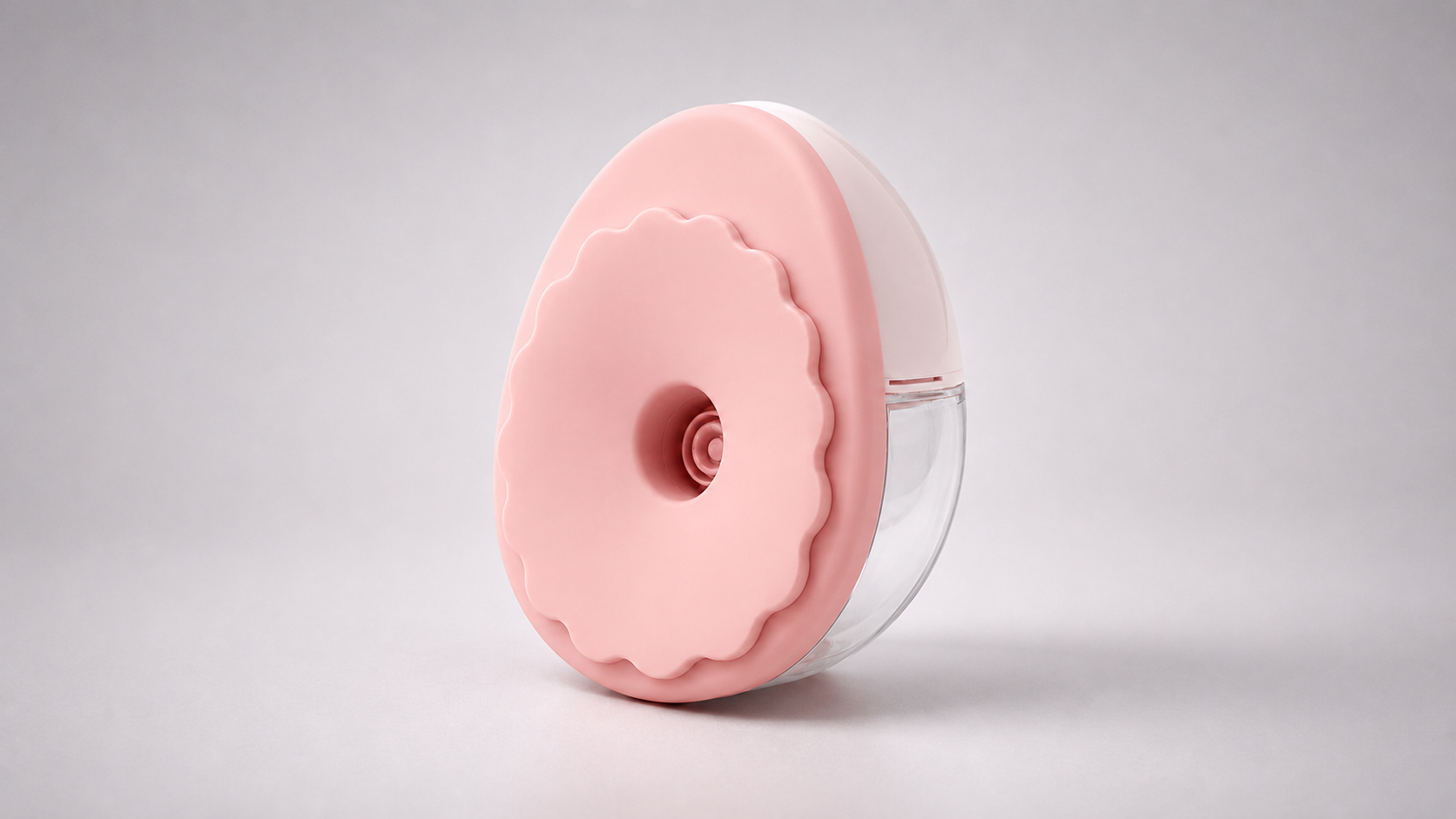 Mother wearing BØRNLY breast pump in Copenhagen interior